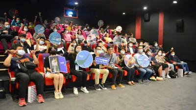 台中國際動畫影展在豐原舉行特映場,吸引民眾參與。(圖/台中市政府提供)
