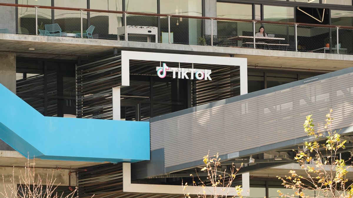 美國加州的TikTok辦公室。(美聯社) 美國加州的TikTok辦公室。(美聯社)