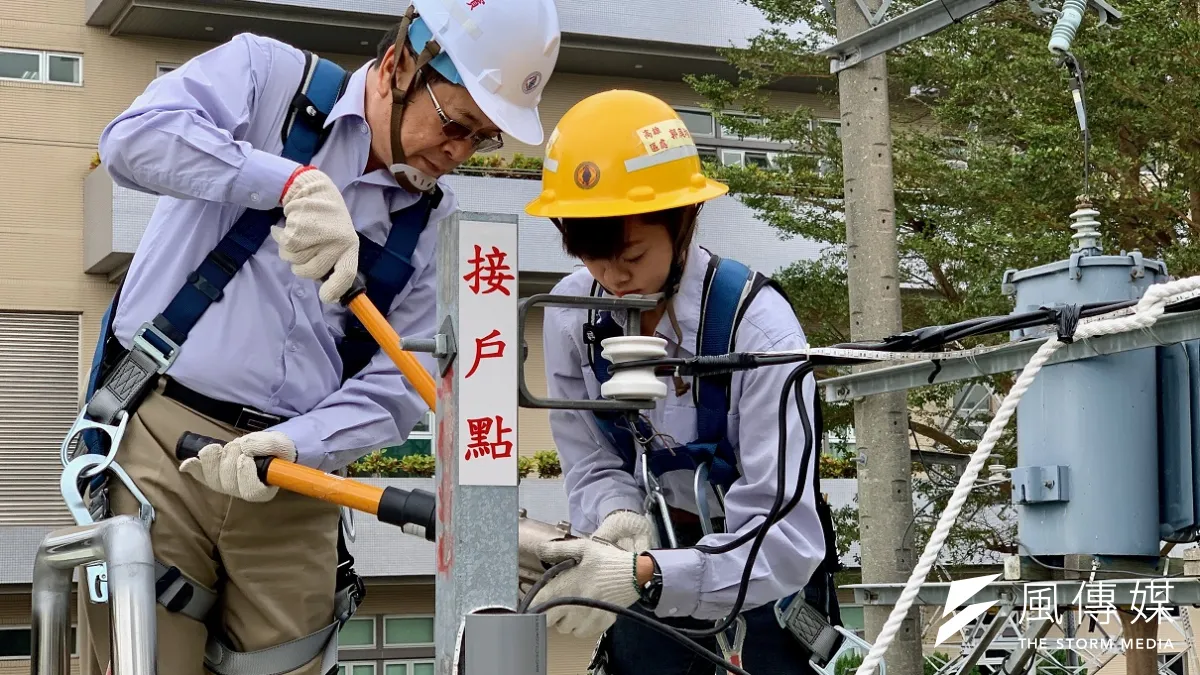 高雄訓練中心舉辦第51屆「台電技能競賽」。(圖/徐炳文攝)