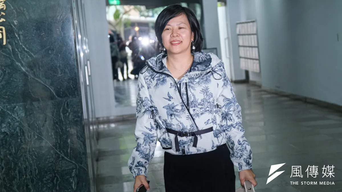 The Taiwan People's Party Central Evaluation Committee convened at party headquarters on the 13th and resolved to expel TPP legislator Li Chen-hsiu from the party. (Photo by Liu Wei-hung)
