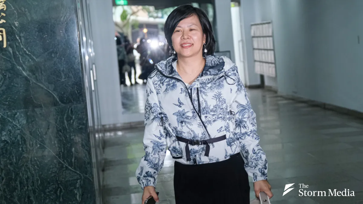 The Taiwan People's Party Central Evaluation Committee convened at party headquarters on the 13th and resolved to expel TPP legislator Li Chen-hsiu from the party. (Photo by Liu Wei-hung)