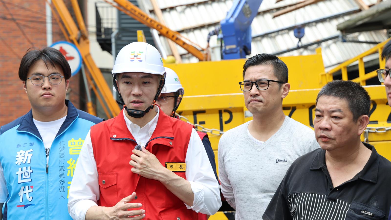 颱風過境復原不停歇 謝國樑持續視察災情督導搶修 加速復電及道路清理