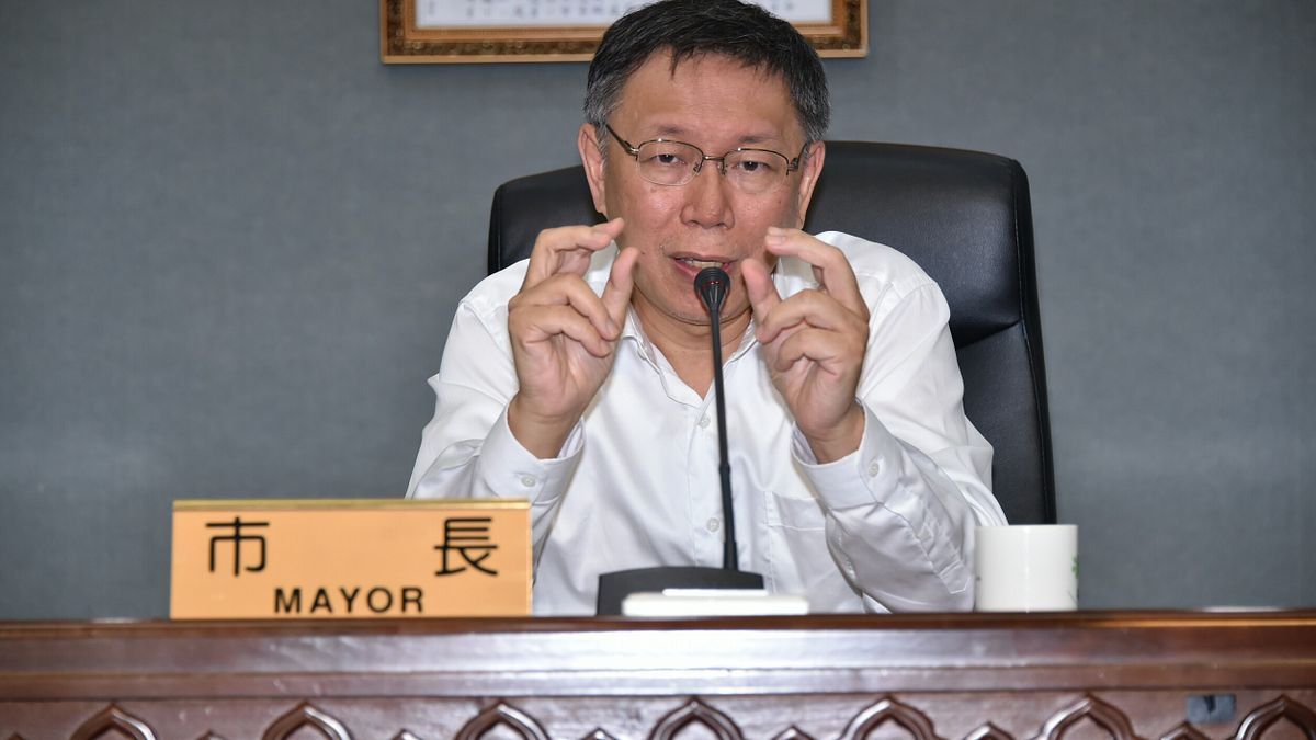 遠雄領導人趙藤雄遭起訴後,台北市長柯文哲舉行記者會,說明大巨蛋後續。(台北市政府) 遠雄領導人趙藤雄遭起訴後,台北市長柯文哲舉行記者會,說明大巨蛋後續。(台北市政府)