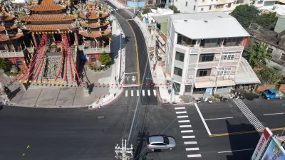 林園廣應街拓寬工程完成後,可使當地排水系統更加完善,一併解決淹水問題。(圖/高市工務局提供)