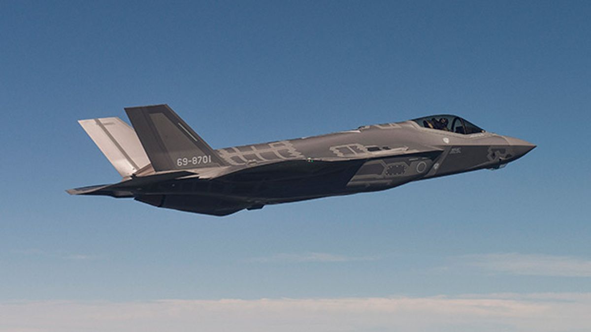 F-35A。(航空自衛隊官網) F-35A。(航空自衛隊官網)