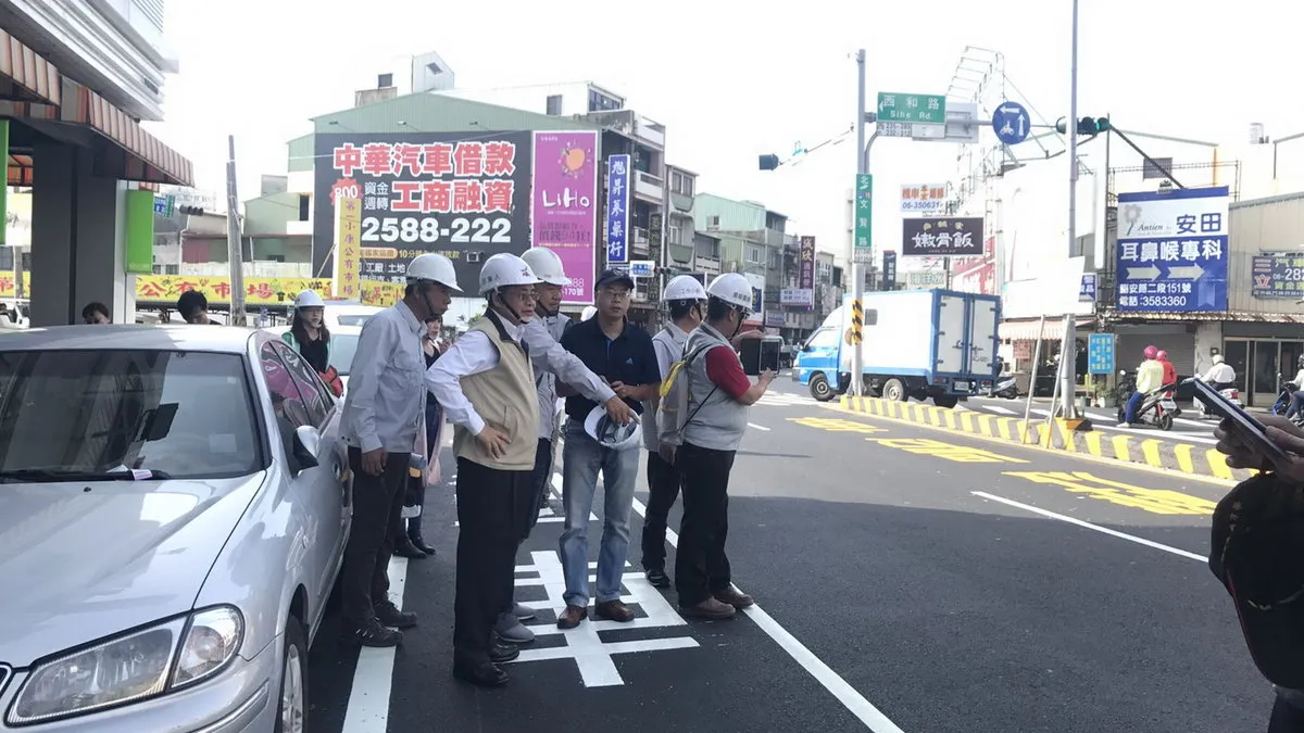 南市工務局完成成功路路平專案 副市長查核驗收