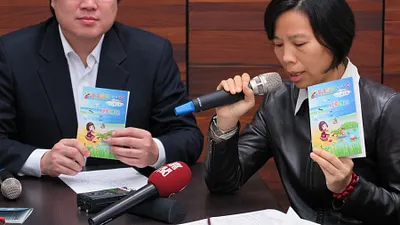 基隆辦海洋童話季 林右昌:是送給孩子的兒童節禮物