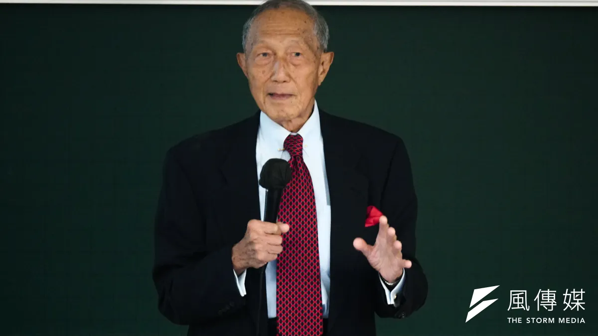 前國防部副部長林中斌研判,中美兩強皆會避戰,台海局勢可能免戰,由於賴清德總統具有可塑性,因此兩岸之間可望進行接觸和對話。(蔡親傑攝)