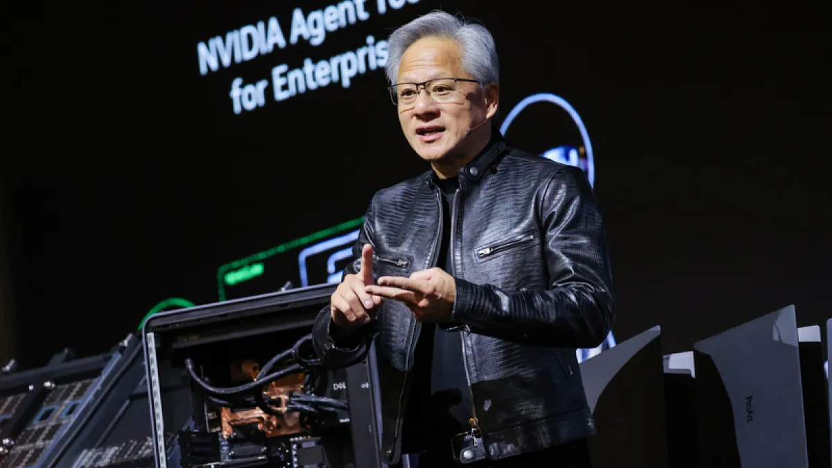 科技巨頭輝達(NVIDIA)近期公開招募簡報設計師,年薪上看650萬。(圖/中央社記者翁睿坤攝)