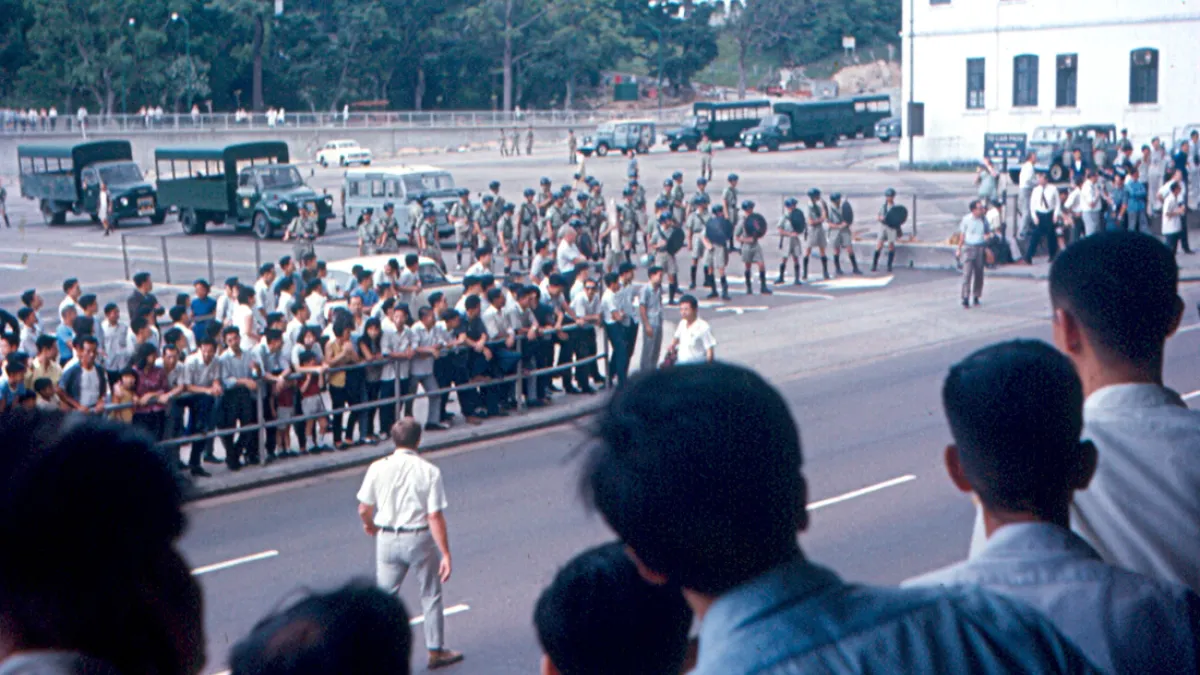 1967年香港六七暴動是香港的一個轉捩點。(Roger Wollstadt@Wikipedia / CC BY-SA 2.0)