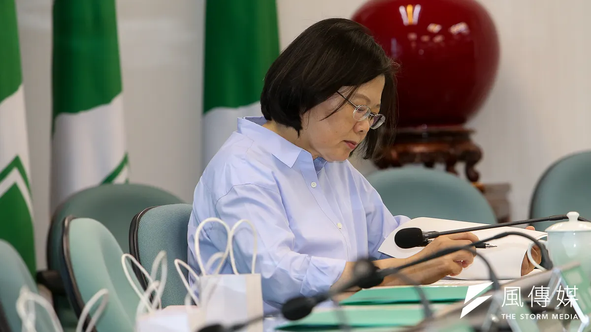 「面對一個飢不擇食與口不擇言的執政黨,真不知道該說什麼了。」總統、民進黨主席蔡英文。(資料照,陳明仁攝) 「面對一個飢不擇食與口不擇言的執政黨,真不知道該說什麼了。」總統、民進黨主席蔡英文。(資料照,陳明仁攝)