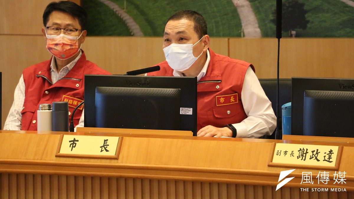 侯友宜呼籲全民一同節約用水、攜手抗旱共體時艱。(圖/李梅瑛攝) 侯友宜呼籲全民一同節約用水、攜手抗旱共體時艱。(圖/李梅瑛攝)