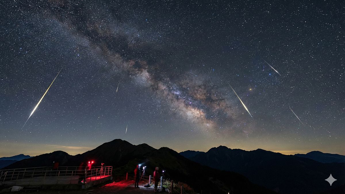 雙子座流星雨1hr閃現150顆!活躍期長達7天?手機怎麼拍最清晰?全台觀測點/直播一次看