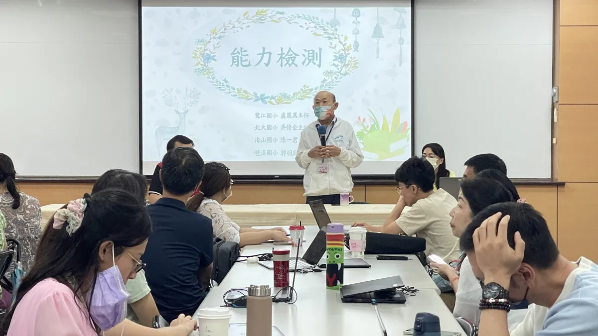 教育局歐人豪副局長致詞。(圖/新北市教育局提供)