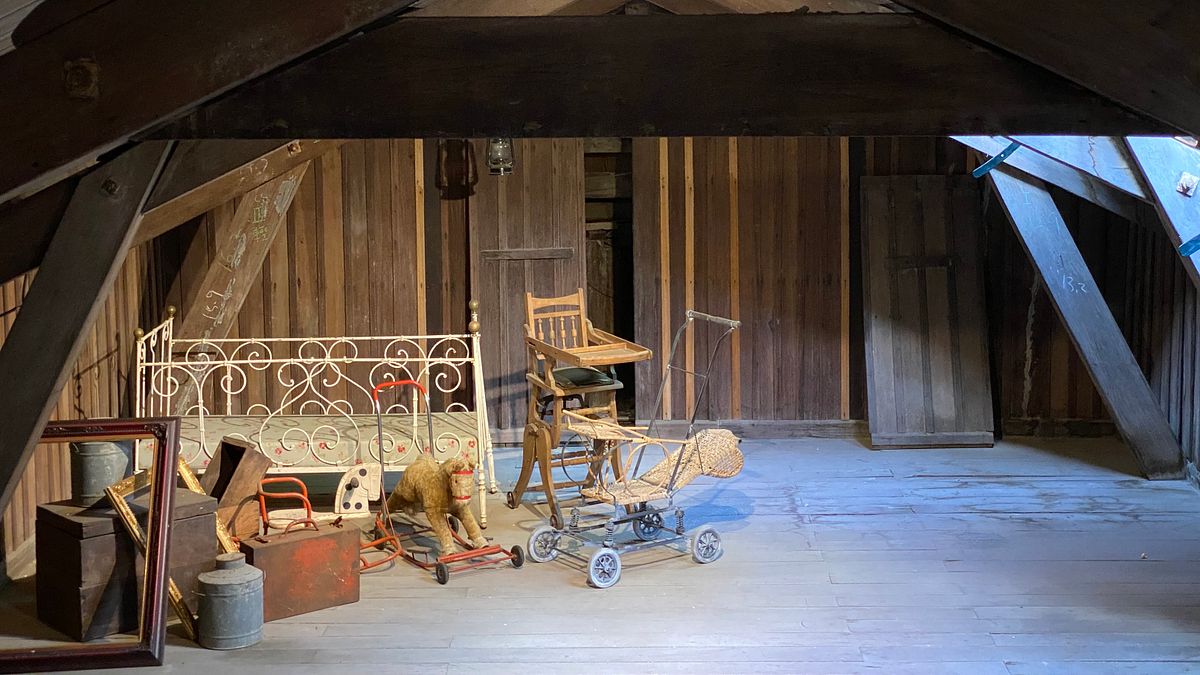 淡水紅毛城內的前清英國領事官邸二樓閣樓。(圖/新北市文化局提供) 淡水紅毛城內的前清英國領事官邸二樓閣樓。(圖/新北市文化局提供)