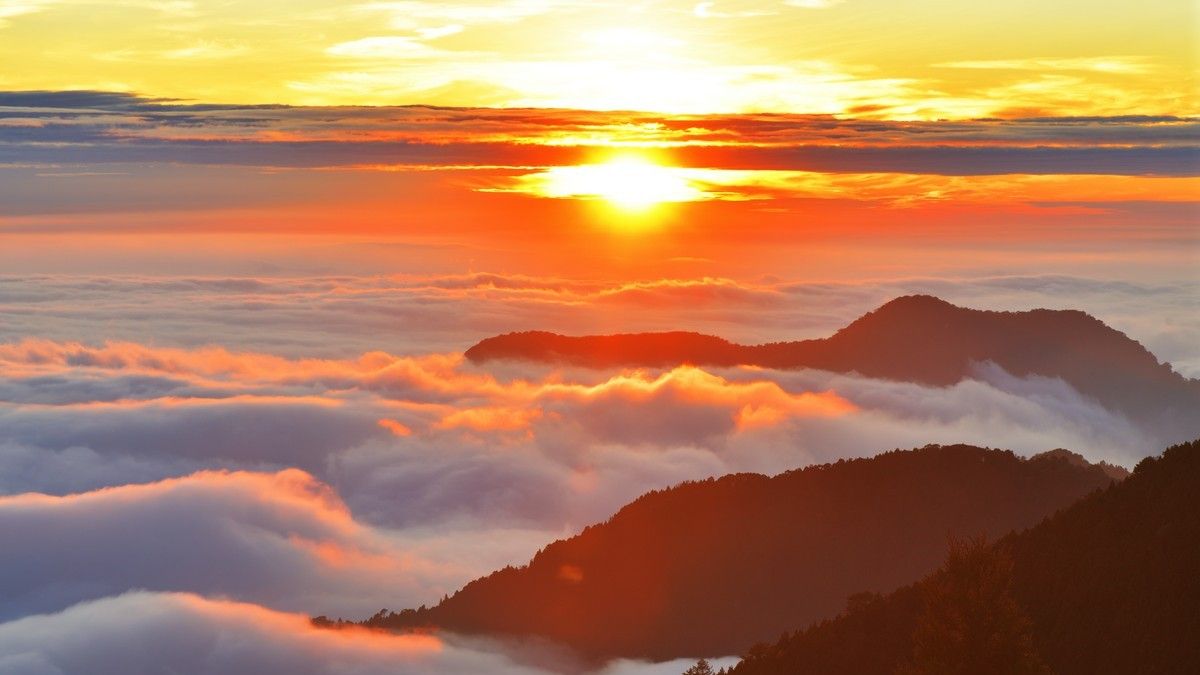阿里山秋冬天氣穩定乾爽,是一年當中最容易看到雲海、日出的時節。(圖取自/漫步在雲端的阿里山@facebook) 阿里山秋冬天氣穩定乾爽,是一年當中最容易看到雲海、日出的時節。(圖取自/漫步在雲端的阿里山@facebook)