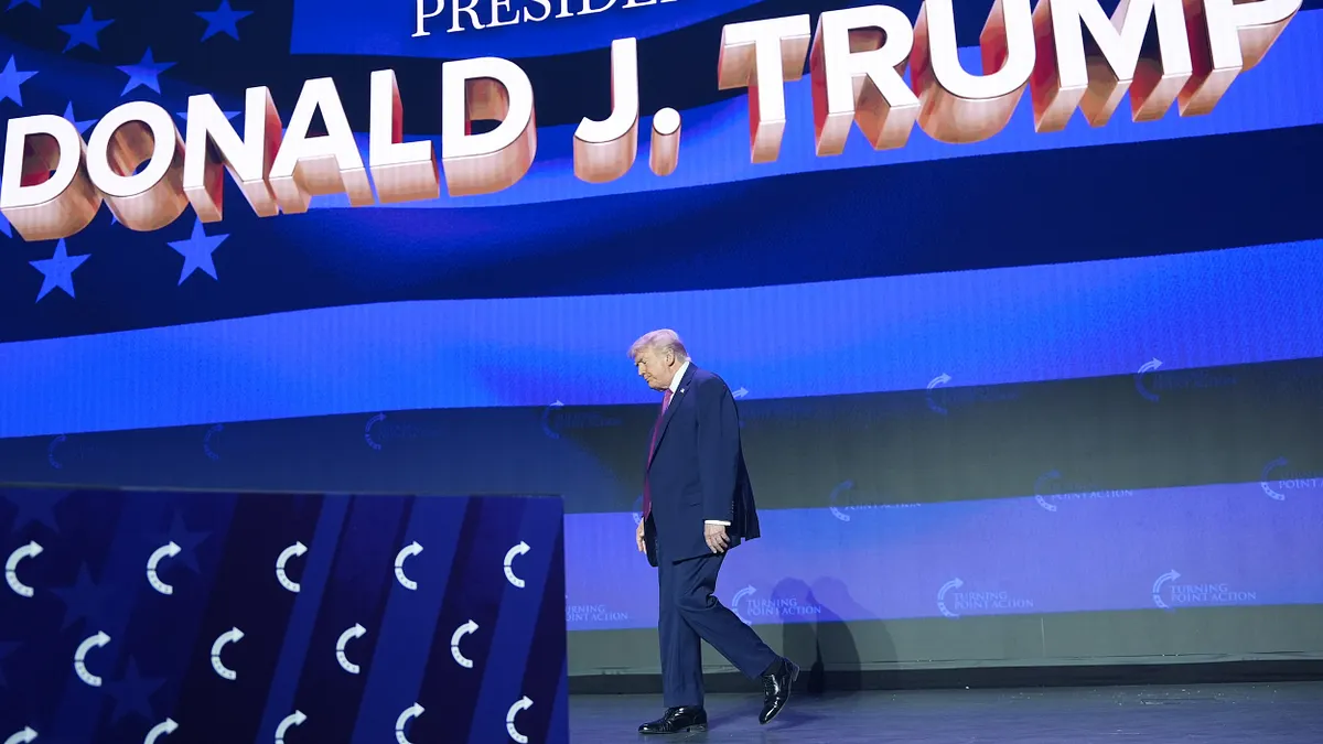 美國總統川普。(美聯社)