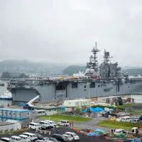 The U.S. Navy amphibious assault ship USS Tripoli, which was stationed at Sasebo Naval Base in Japan last June, serving as a key forward-deployed amphibious force in the Asia-Pacific region. (U.S. Department of Defense) The U.S. Navy amphibious assault ship USS Tripoli, which was stationed at Sasebo Naval Base in Japan last June, serving as a key forward-deployed amphibious force in the Asia-Pacific region. (U.S. Department of Defense)