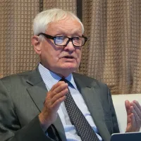 ノーベル化学賞受賞者のヨアヒム・フランク氏、『風傳媒』の単独インタビューに応じる(写真/蔡親傑撮影) ノーベル化学賞受賞者のヨアヒム・フランク氏、『風傳媒』の単独インタビューに応じる(写真/蔡親傑撮影)