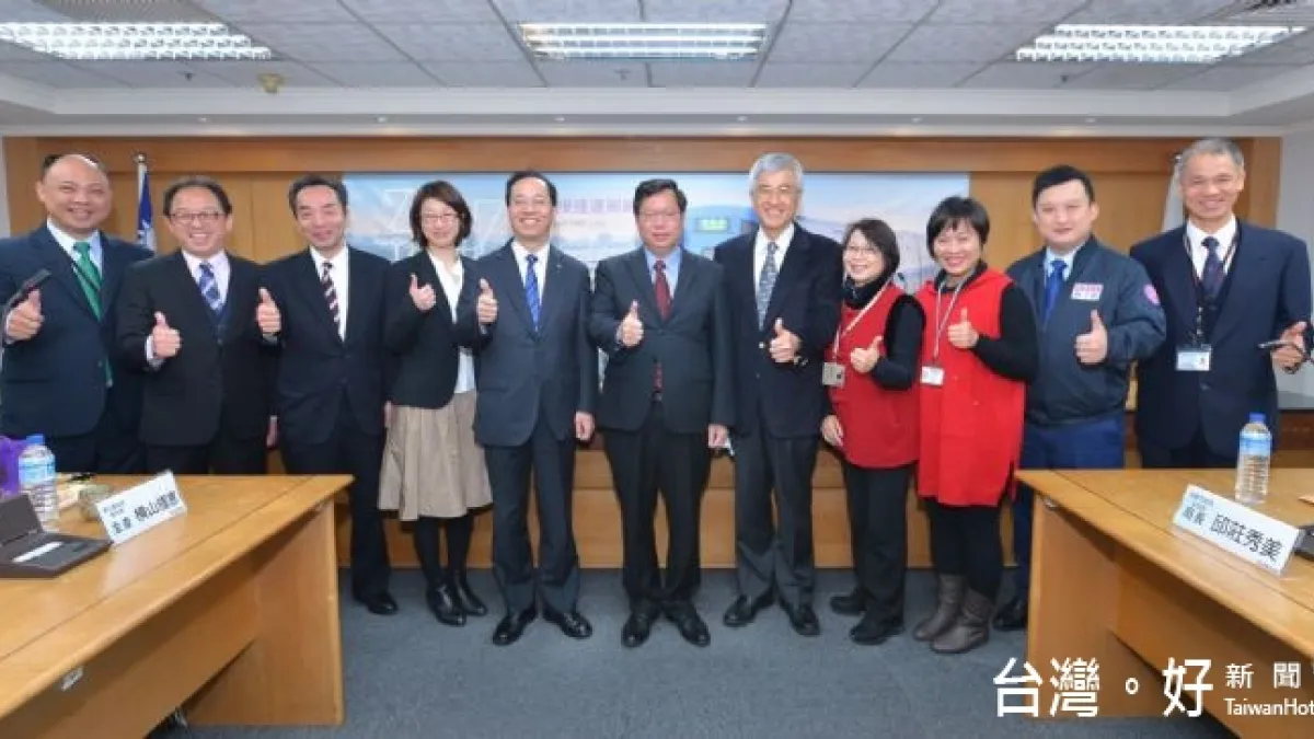飛驒市長拜會桃園 研議締結友好城市