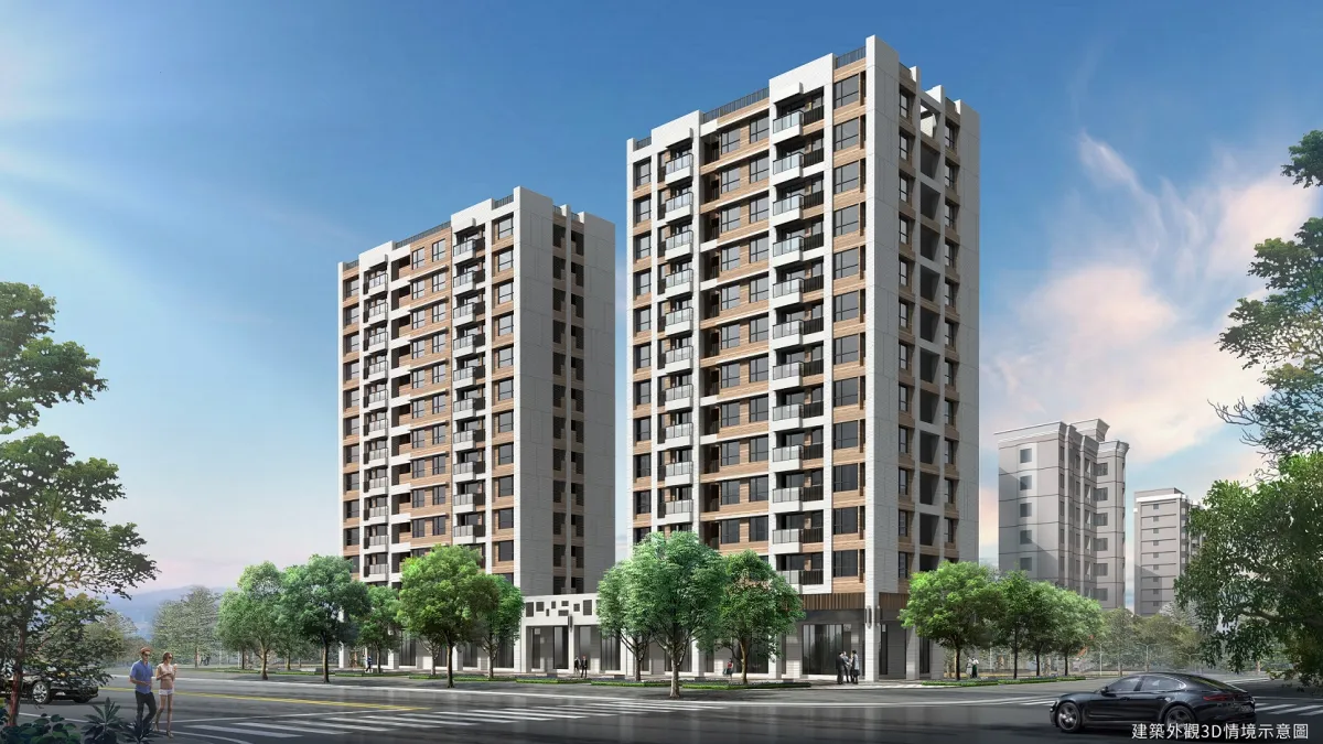 淡海新市鎮抓緊建設起飛節奏,『新市一丁目』磁吸首購最速成家夢想成真。(圖/富比士地產王提供)