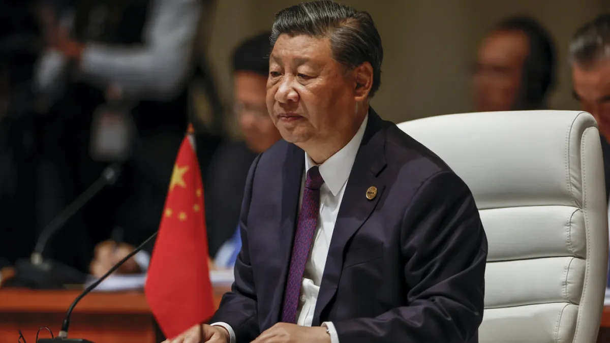 中國國家主席習近平。(美聯社)