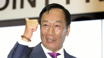 國民黨立委許毓仁說,鴻海董事長郭台銘(見圖)參選總統念頭一直都有,這一兩個月特別強。(資料照,美聯社)