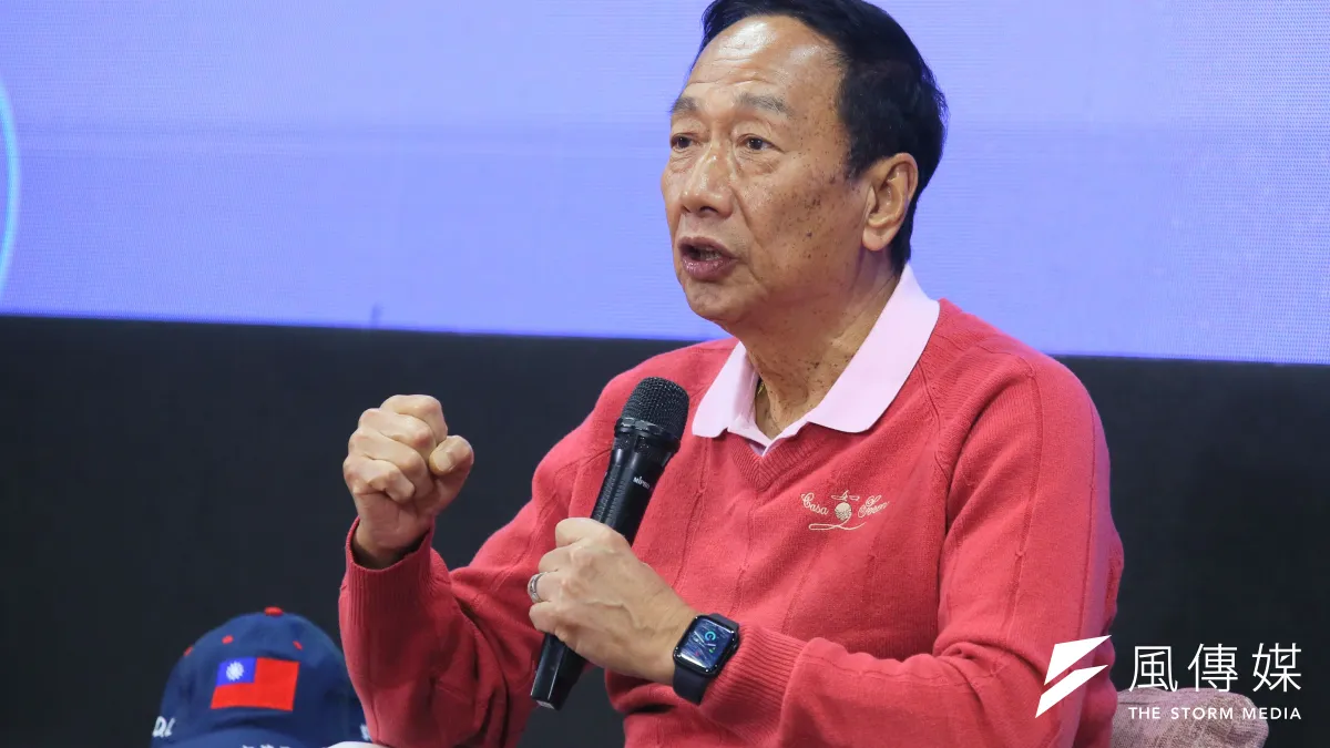 看到郭董這陣子的出訪,或許代表他可以處理好 對中、對美、甚至對日關係,保障國家的安全和利益。(資料照,柯承惠攝)