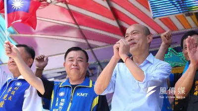 國民黨確定提名韓國瑜角逐2020,他的競選團隊也初步成形。(顏麟宇攝)