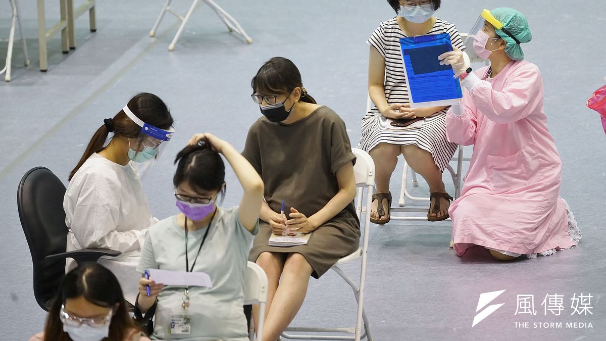 新竹市22日起領先全國開放孕婦接種新冠疫苗。(盧逸峰攝) 新竹市22日起領先全國開放孕婦接種新冠疫苗。(盧逸峰攝)