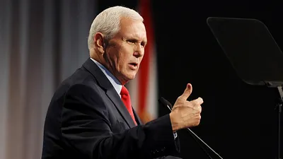 據知情人士透露,「最挺台的副總統」美國前副總統彭斯(Mike Pence)5月下旬訪問台灣,在來台之前,還不會宣布參選美國總統。(資料照,美聯社)