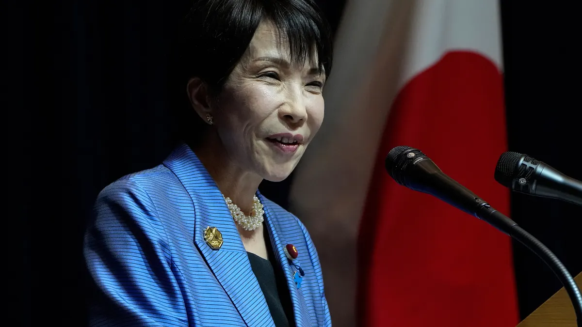 高市早苗首相。(AP通信) 高市早苗首相。(AP通信)