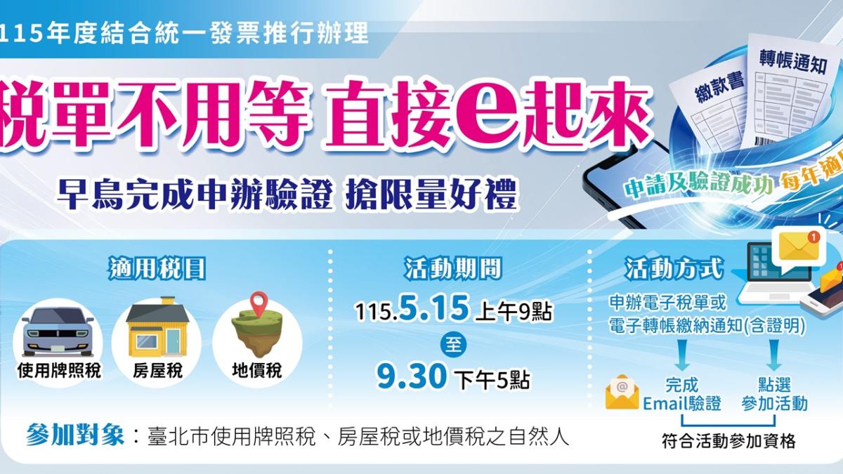 只有前400名!台北市電子稅單「現領100元」7-11禮券,申請步驟「缺一動作」就領不到