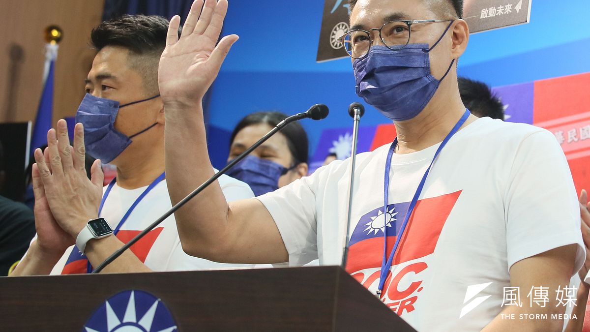 國民黨主席選舉4位候選人在25日達成共識,將在9月4日(周六)舉辦黨主席選舉電視辯論會。圖為現任國民黨主席江啟臣宣布競選連任。(資料照,柯承惠攝) 國民黨主席選舉4位候選人在25日達成共識,將在9月4日(周六)舉辦黨主席選舉電視辯論會。圖為現任國民黨主席江啟臣宣布競選連任。(資料照,柯承惠攝)