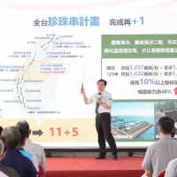 串連大安溪、大甲溪的「大安大甲溪聯通管工程」,是台中最重要的供水樞紐,經過18年周折,7/25舉行通水典禮。(圖/水利署提供) 串連大安溪、大甲溪的「大安大甲溪聯通管工程」,是台中最重要的供水樞紐,經過18年周折,7/25舉行通水典禮。(圖/水利署提供)