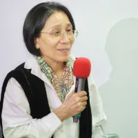 司法微光基金會27日舉行成立記者會,基金會董事許玉秀出席。(柯承惠攝) 司法微光基金會27日舉行成立記者會,基金會董事許玉秀出席。(柯承惠攝)