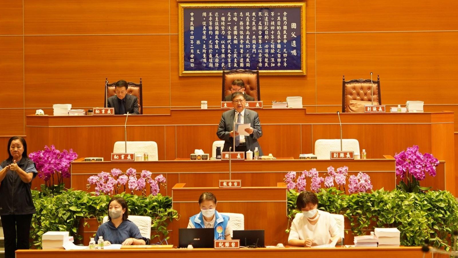 楊文科8年任期施政報告最終場 強調五支箭、十大交通建設奠定竹縣發展基礎