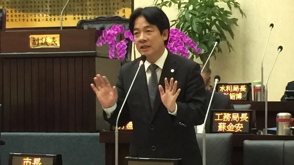 角逐新北市長? 賴神妙答:弟子到時就會知道