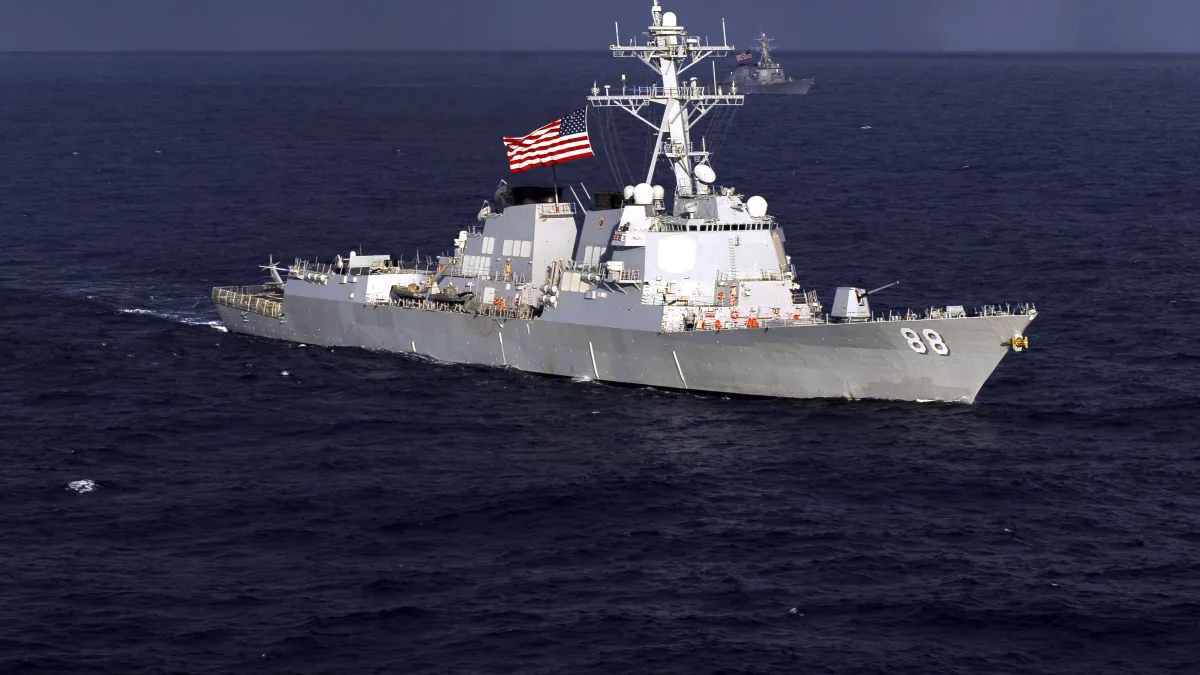美國海軍阿利伯克級驅逐艦「普雷貝爾號」(USS Preble、DDG-88)。(美國海軍官網)