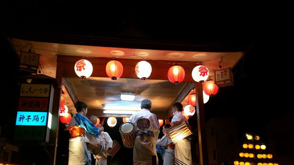 盂蘭盆便是日本的中元,圖為示意。(資料照,翻攝越前大野臉書) 盂蘭盆便是日本的中元,圖為示意。(資料照,翻攝越前大野臉書)