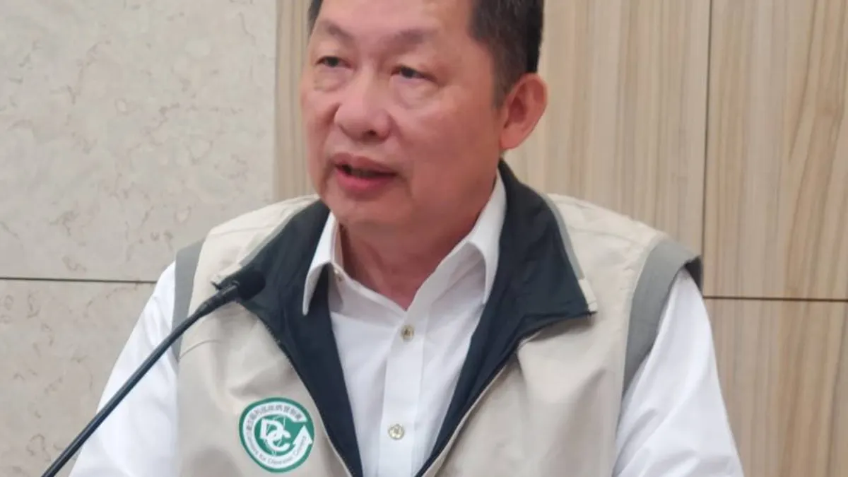 疾管署發言人林明誠說明台大校園肺結核病例。(資料照,黃天如攝) 疾管署發言人林明誠說明台大校園肺結核病例。(資料照,黃天如攝)