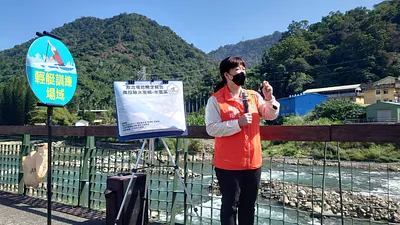 水里發展輕艇運動 ,有助於提升國際競技實力,也吸引全國各地的運動好手來到水里就讀。(圖/南投縣政府)