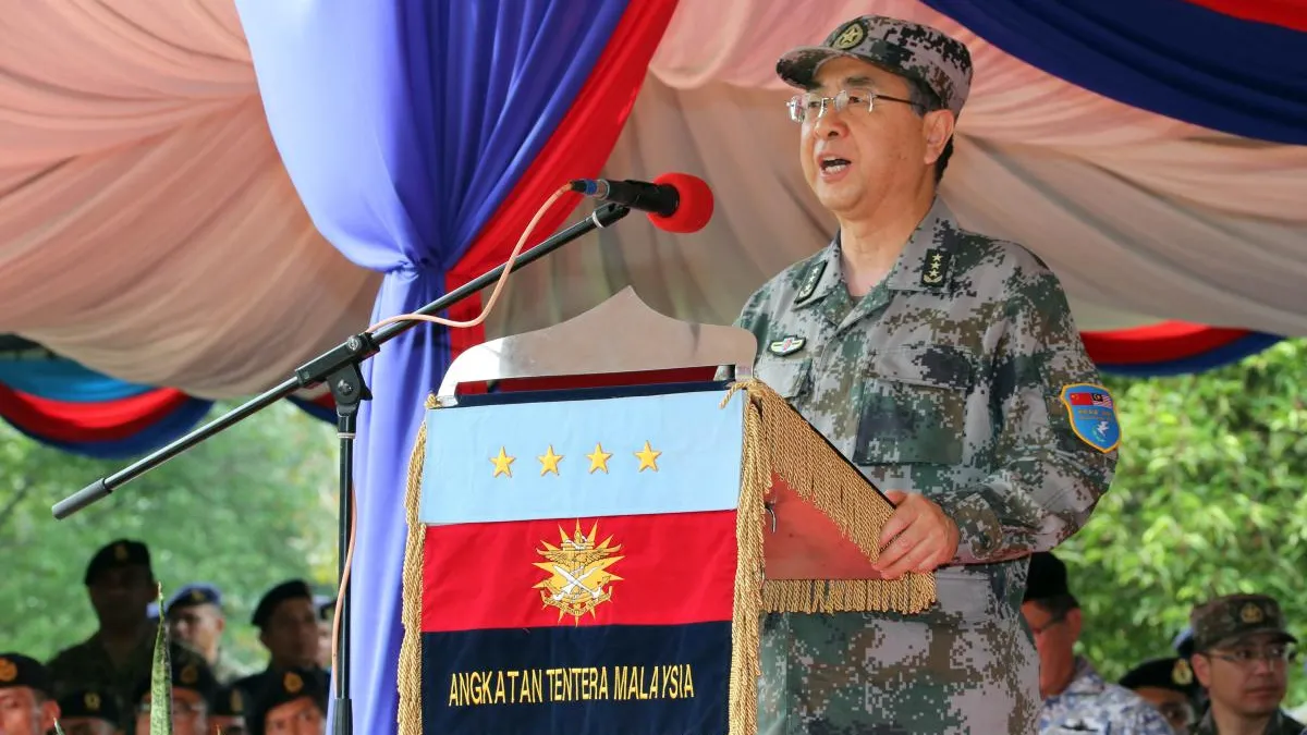涉嫌行賄、受賄的中國人民解放軍上將房峰輝(新華社)