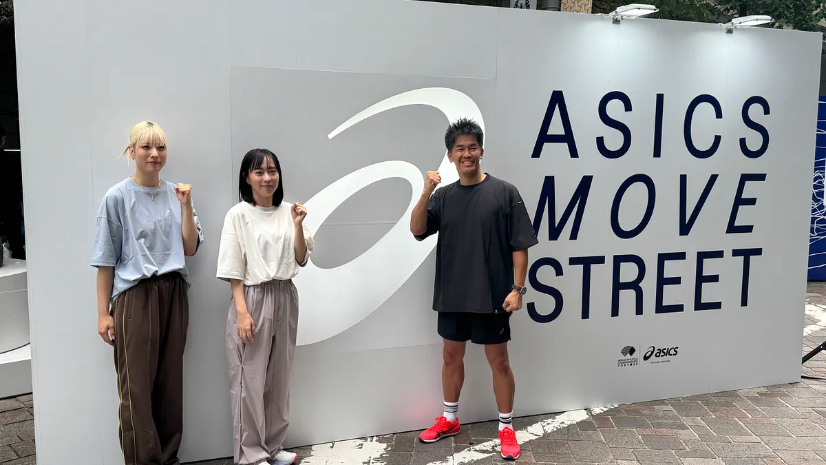 武井壮が「ASICS MOVE STREET」オープニングイベントで世界陸上の魅力を語り、石川佳純・江村美咲と共に日本代表へエールを送った。(写真/黃信維撮影) 武井壮が「ASICS MOVE STREET」オープニングイベントで世界陸上の魅力を語り、石川佳純・江村美咲と共に日本代表へエールを送った。(写真/黃信維撮影)