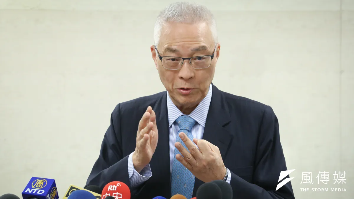 國民黨黨主席吳敦義。(資料照,陳品佑攝)