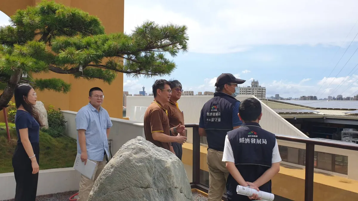 昆兆益廠房立體化方案,獲得獲得18%獎勵容積。(圖/台中市政府)