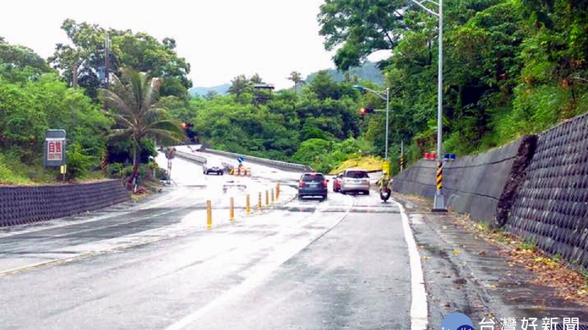 守護用路人安全 成功警方颱風過後加強路況巡視 守護用路人安全 成功警方颱風過後加強路況巡視