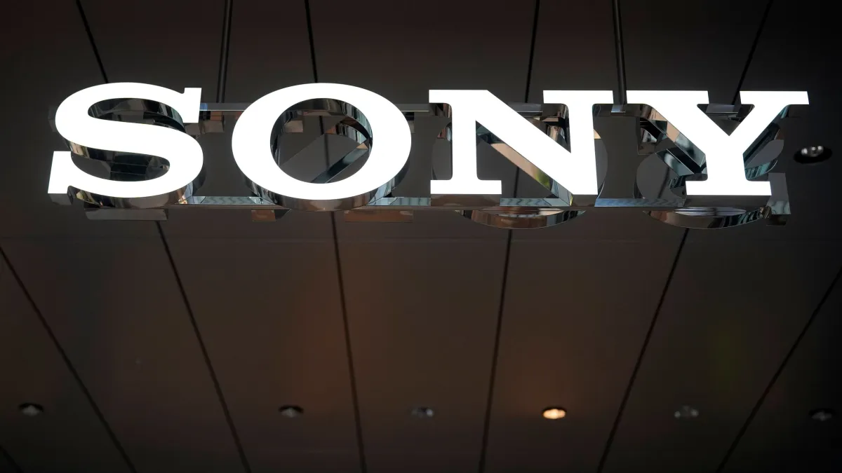 日本知名品牌索尼(Sony)。(美聯社)