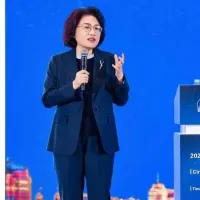 ファーウェイの半導体事業責任者、何庭波氏。(資料写真/人民日報より) ファーウェイの半導体事業責任者、何庭波氏。(資料写真/人民日報より)