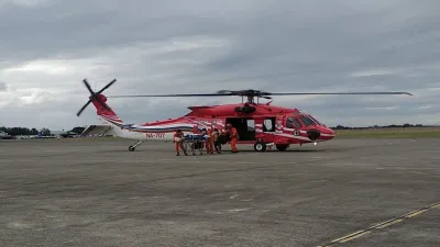 亞航以超低價要搶空勤UH-60M黑鷹直升機隊維修招標案。(翻攝自空中勤務總隊臉書)